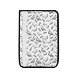 Pigeon Pattern Print Design 05 Car Seat Belt Cover