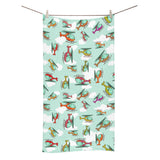 Helicopter design pattern Bath Towel
