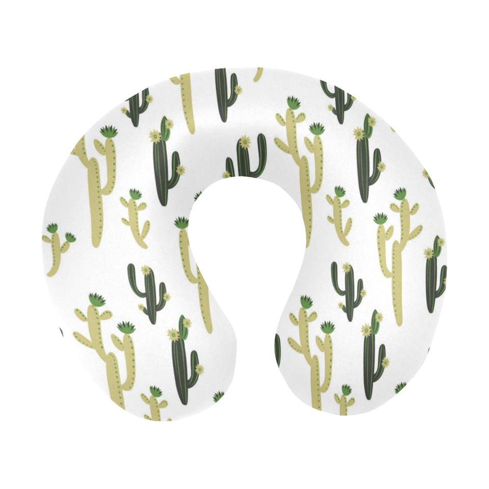 Cute cactus pattern U-Shaped Travel Neck Pillow