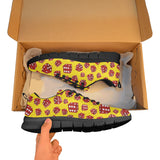 Dice Pattern Print Design 04 Men's Breathable Sneakers ( Model 055)