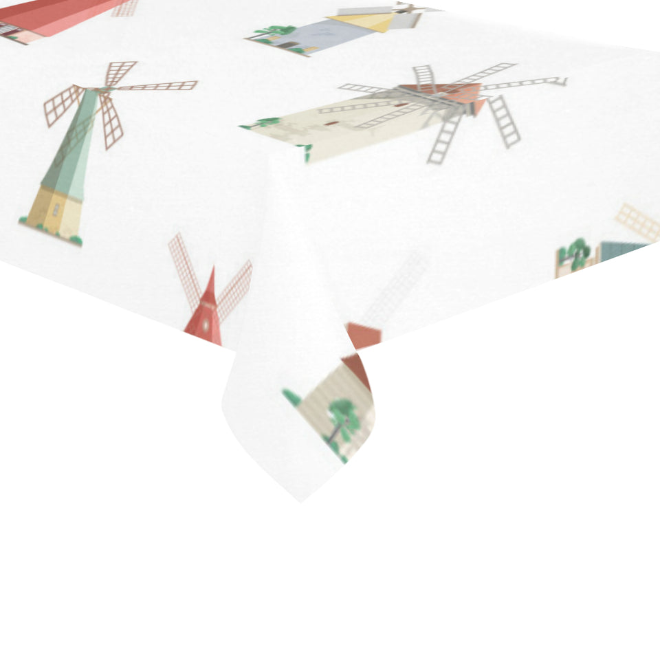 windmill design pattern Tablecloth