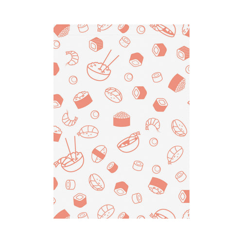 Sushi pattern House Flag Garden Flag