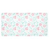 Clock time pattern blackground Tablecloth