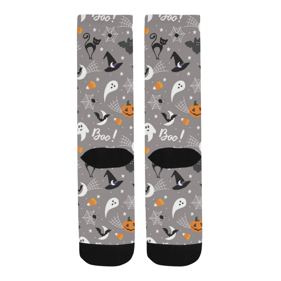 Halloween design pattern Crew Socks