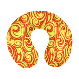 Fire flame design pattern U-Shaped Travel Neck Pillow