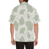 Ginkgo leaves pattern Men's All Over Print Hawaiian Shirt
