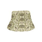 Light Green camouflage pattern Unisex Bucket Hat