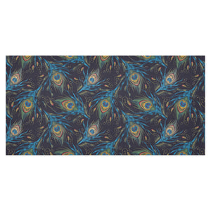 Beautiful peacock feather pattern Tablecloth
