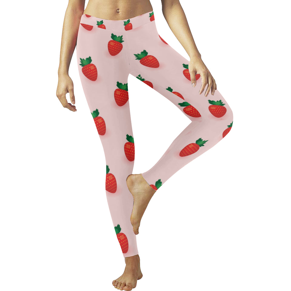 Strawberry beautiful pattern Women's Legging Fulfilled In US