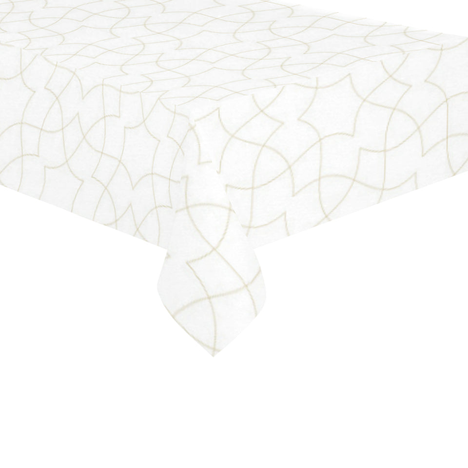 arabic white pattern Tablecloth