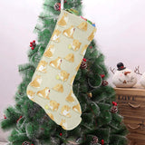 Cute fat shiba inu dog pattern Christmas Stocking