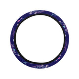 Cute owls pattern boho style ornament Car Steering Wheel Cover