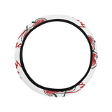 Hand drawn cherry pattern Car Steering Wheel Cover