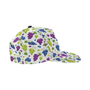 Grape pattern All Over Print Snapback Cap