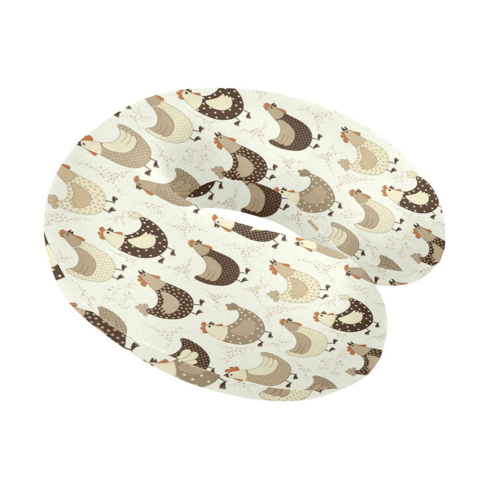 Cute rooster chicken cock U-Shaped Travel Neck Pillow