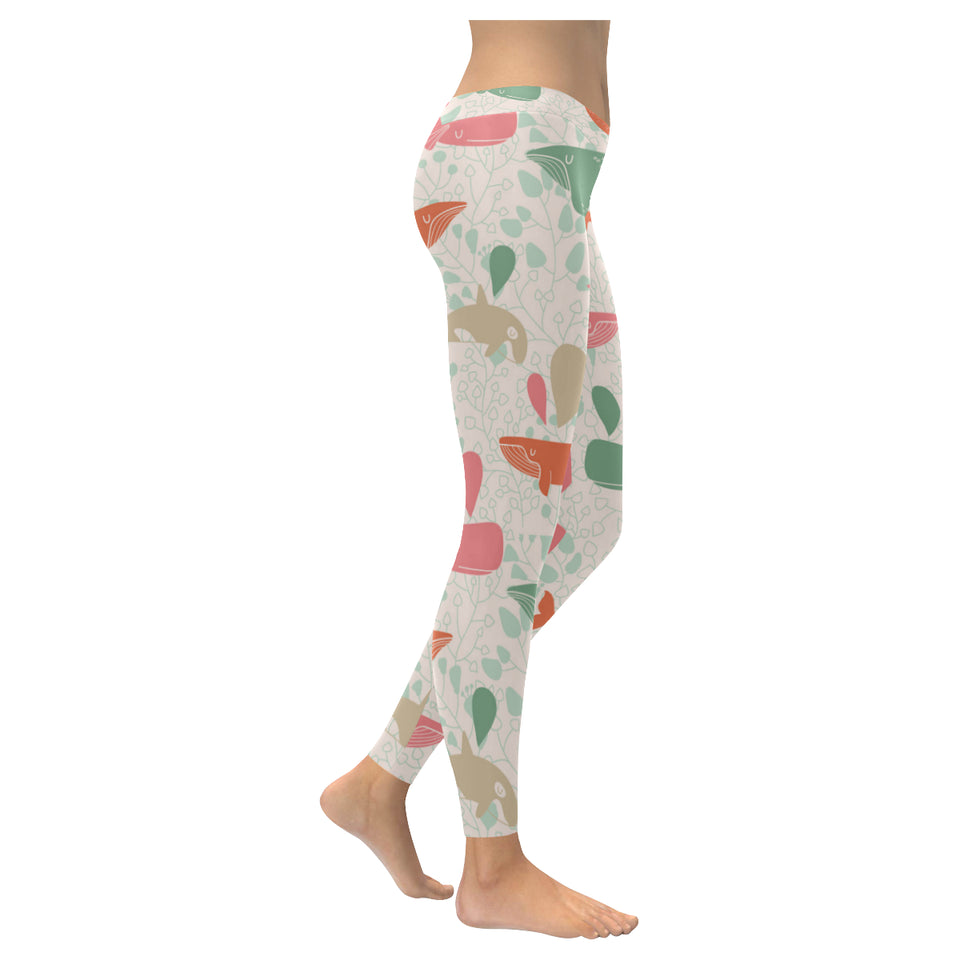 Cute whale pattern Women's Legging Fulfilled In US
