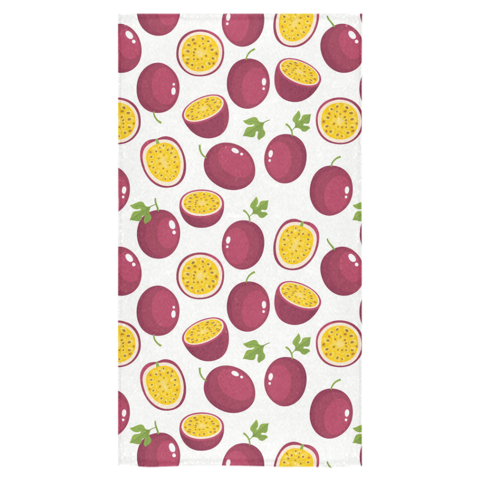 Passion fruit design pattern Bath Towel
