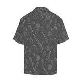 Beer hand drawn pattern Men's All Over Print Hawaiian Shirt