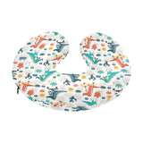 Cute Crocodile Pattern U-Shaped Travel Neck Pillow
