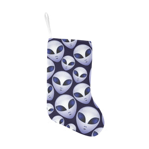 Alien Pattern Print Design 01 Christmas Stocking