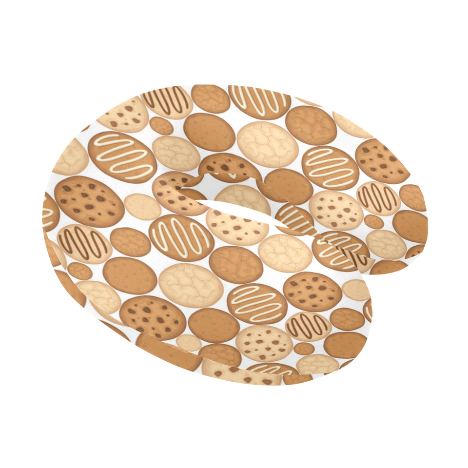 Various cookie pattern U-Shaped Travel Neck Pillow