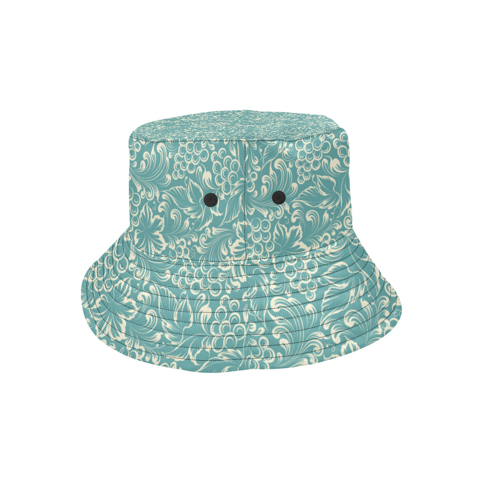 Classic Hand drawn Grape pattern Unisex Bucket Hat