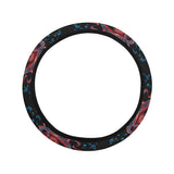 Octopus sea wave tropical fishe pattern Car Steering Wheel Cover