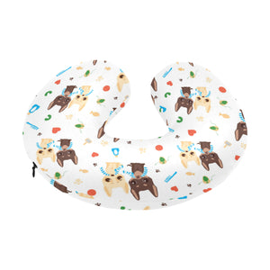 Cute Chihuahua dog pattern U-Shaped Travel Neck Pillow