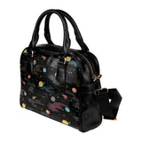 space pattern Shoulder Handbag