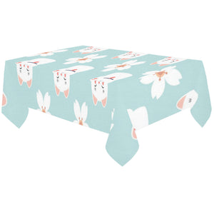 Maneki neko cat sakura Tablecloth