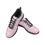 Lavender pattern pink background Men's Sneaker Shoes