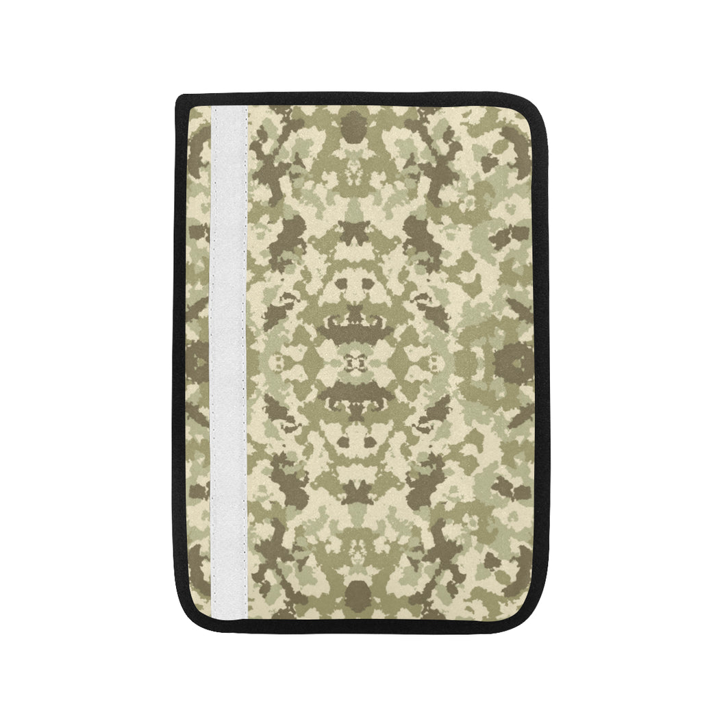 Light Green camouflage pattern Car Seat Belt Cover