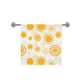Sun design pattern Bath Towel