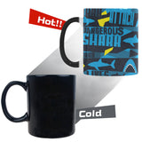 Shark dangerous Morphing Mug Heat Changing Mug
