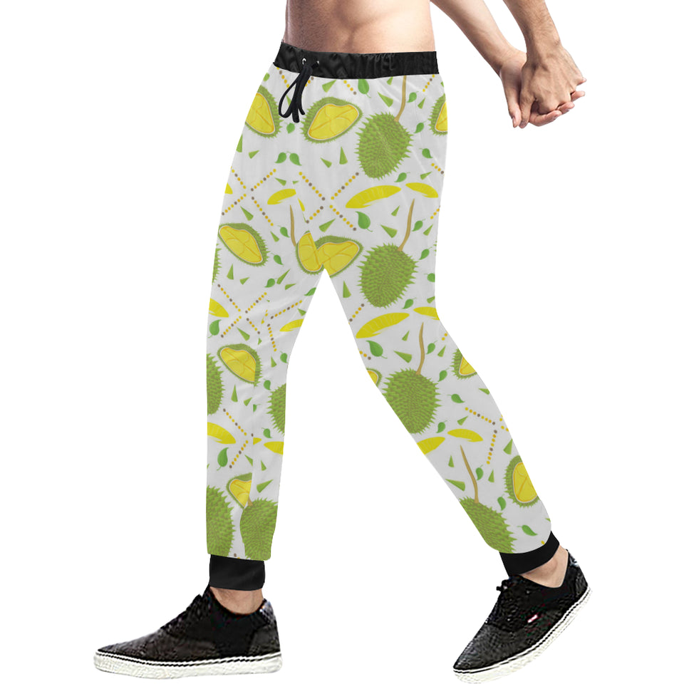 Durian pattern background Unisex Casual Sweatpants