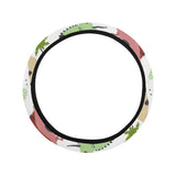 Cute dinosaurs pattern Car Steering Wheel Cover