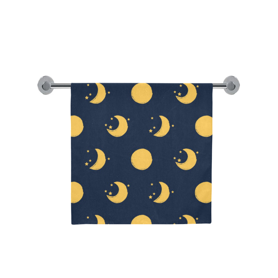 Moon star pattern Bath Towel