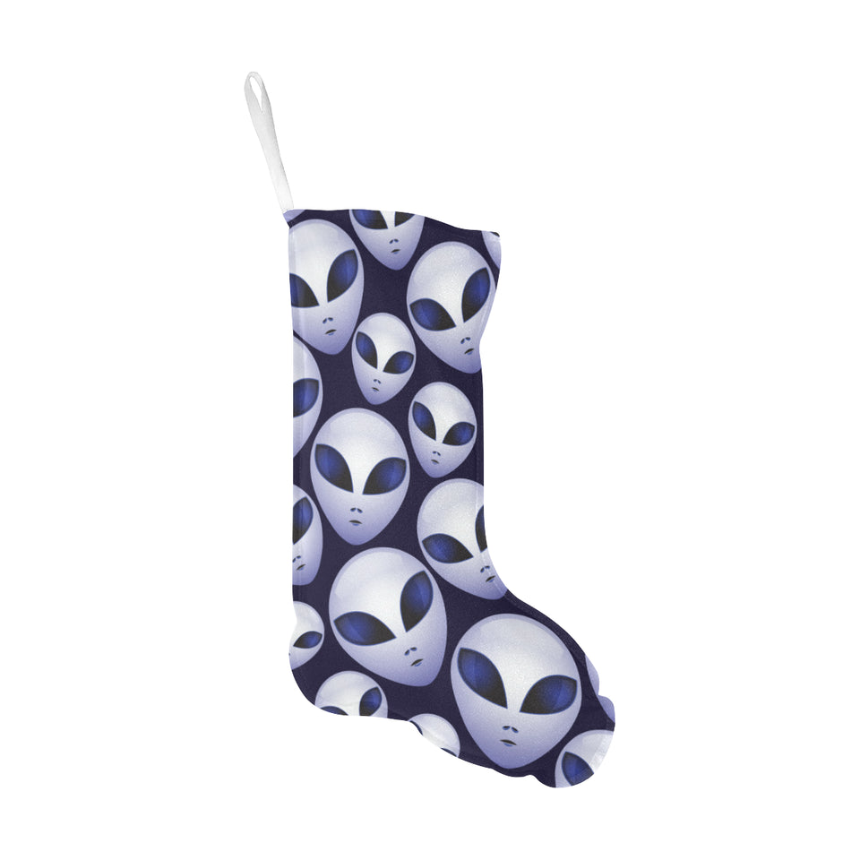Alien Pattern Print Design 01 Christmas Stocking