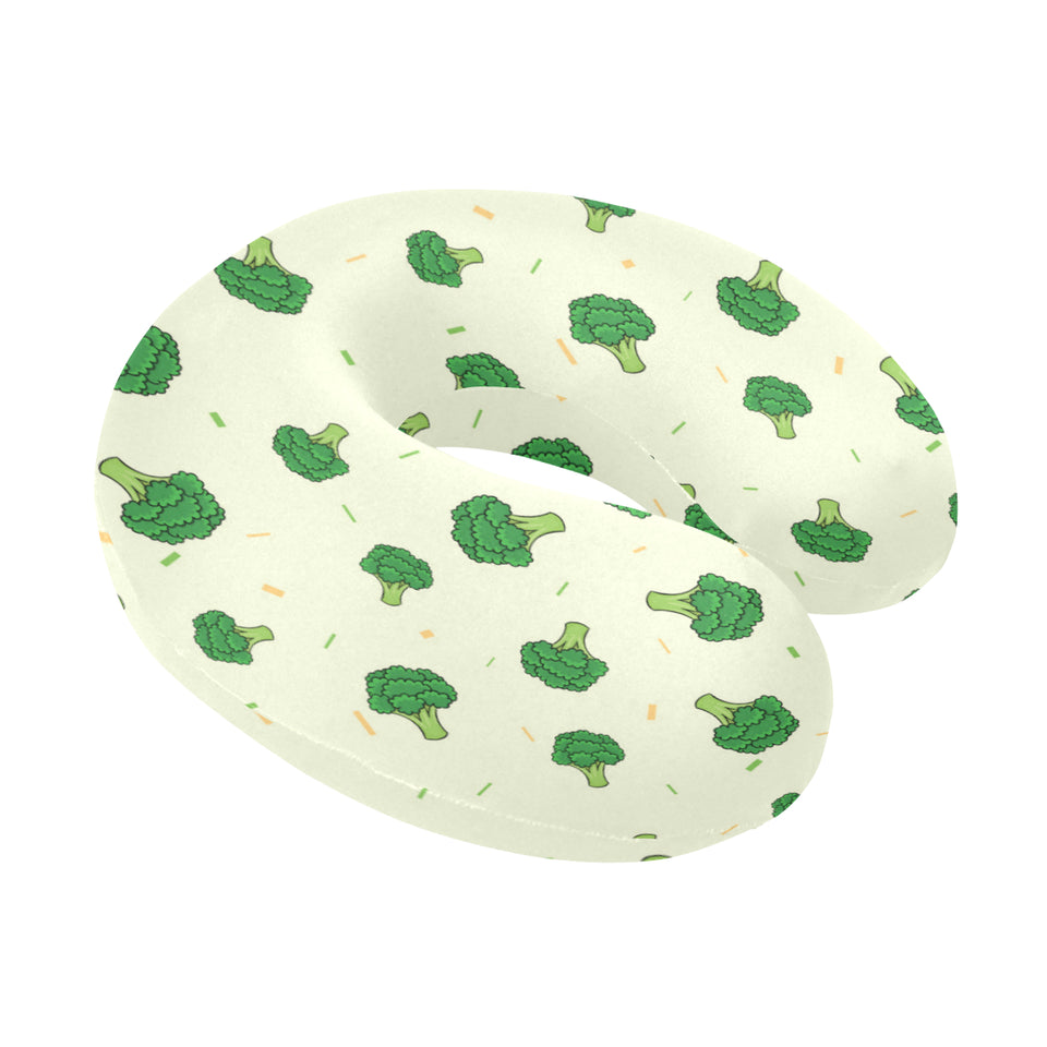 Broccoli pattern U-Shaped Travel Neck Pillow