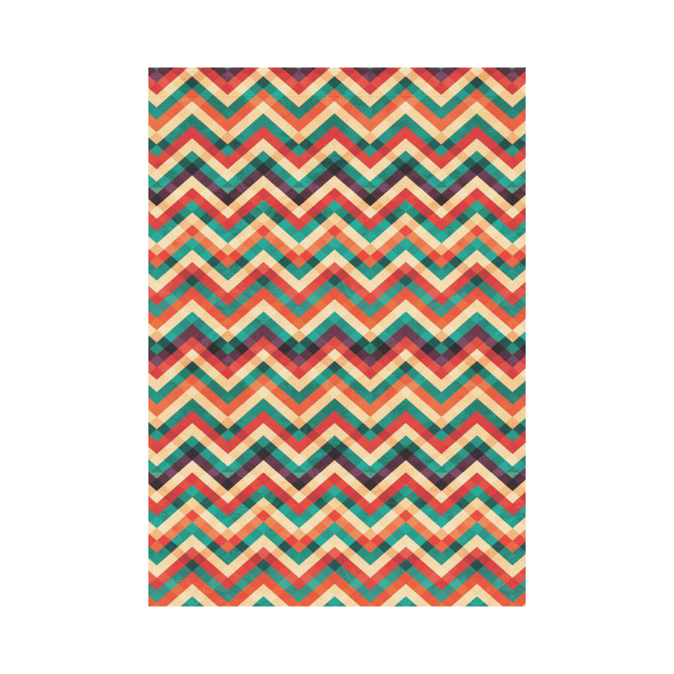 zigzag chevron colorful pattern House Flag Garden Flag