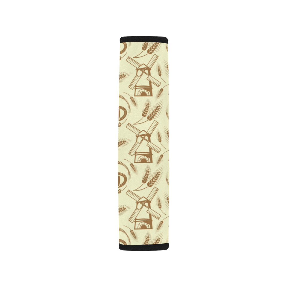 Windmill Wheat pattern Car Seat Belt Cover