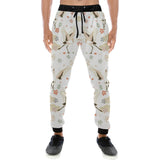 Beautiful Japanese cranes pattern Unisex Casual Sweatpants