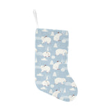 Cute polar bears Christmas decoration pattern Christmas Stocking
