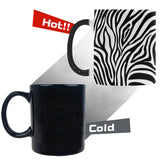 Zebra skin pattern Morphing Mug Heat Changing Mug