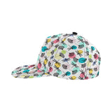 Dragonflies ginkgo leaves pattern All Over Print Snapback Cap