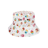Cake cupcake design pattern Unisex Bucket Hat