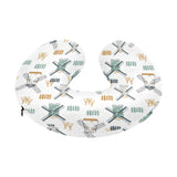 windmill pattern U-Shaped Travel Neck Pillow