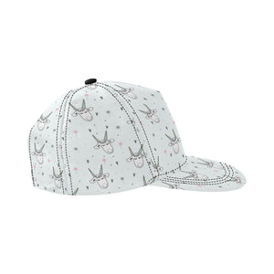 Cute goat design pattern All Over Print Snapback Cap