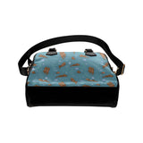 Sea otters pattern Shoulder Handbag