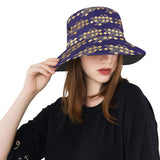 Beautiful japanese fan pattern Unisex Bucket Hat